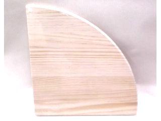 クリアパイン　２００×２００×１８ｍｍ　１／４丸