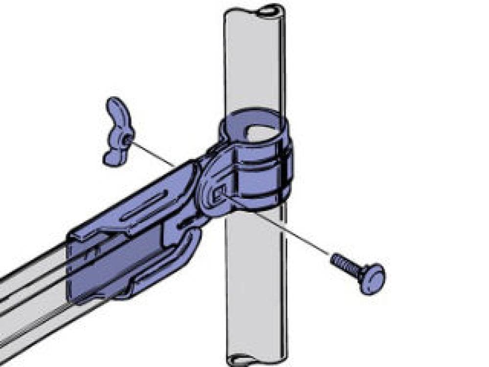 パイプコーナージョイント　２個入　２８ｍｍ