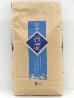 国産　お塩　５ｋｇ