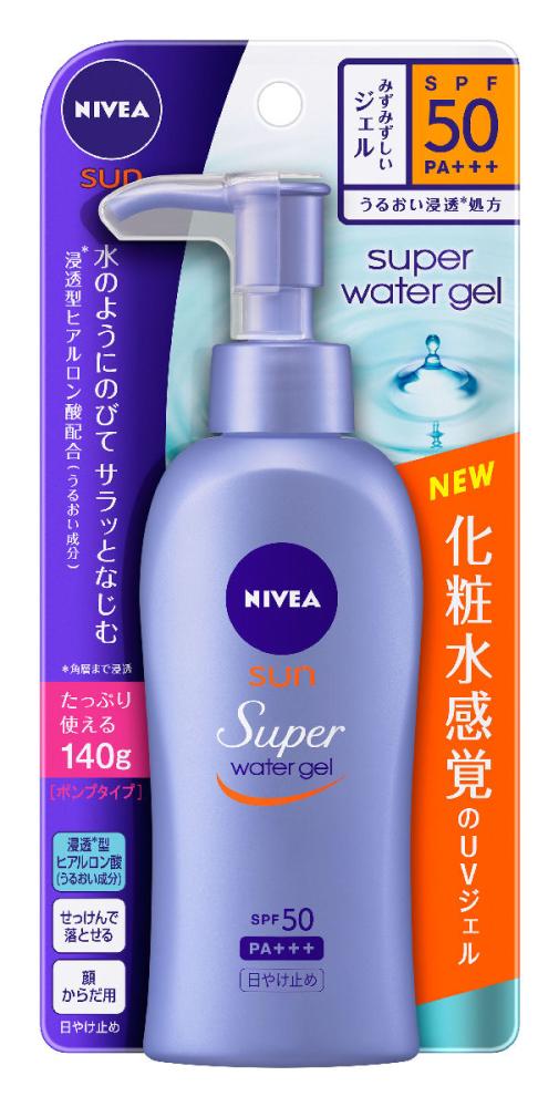 花王　ニベアサン　ウォータージェル　ＳＰＦ５０　ポンプ