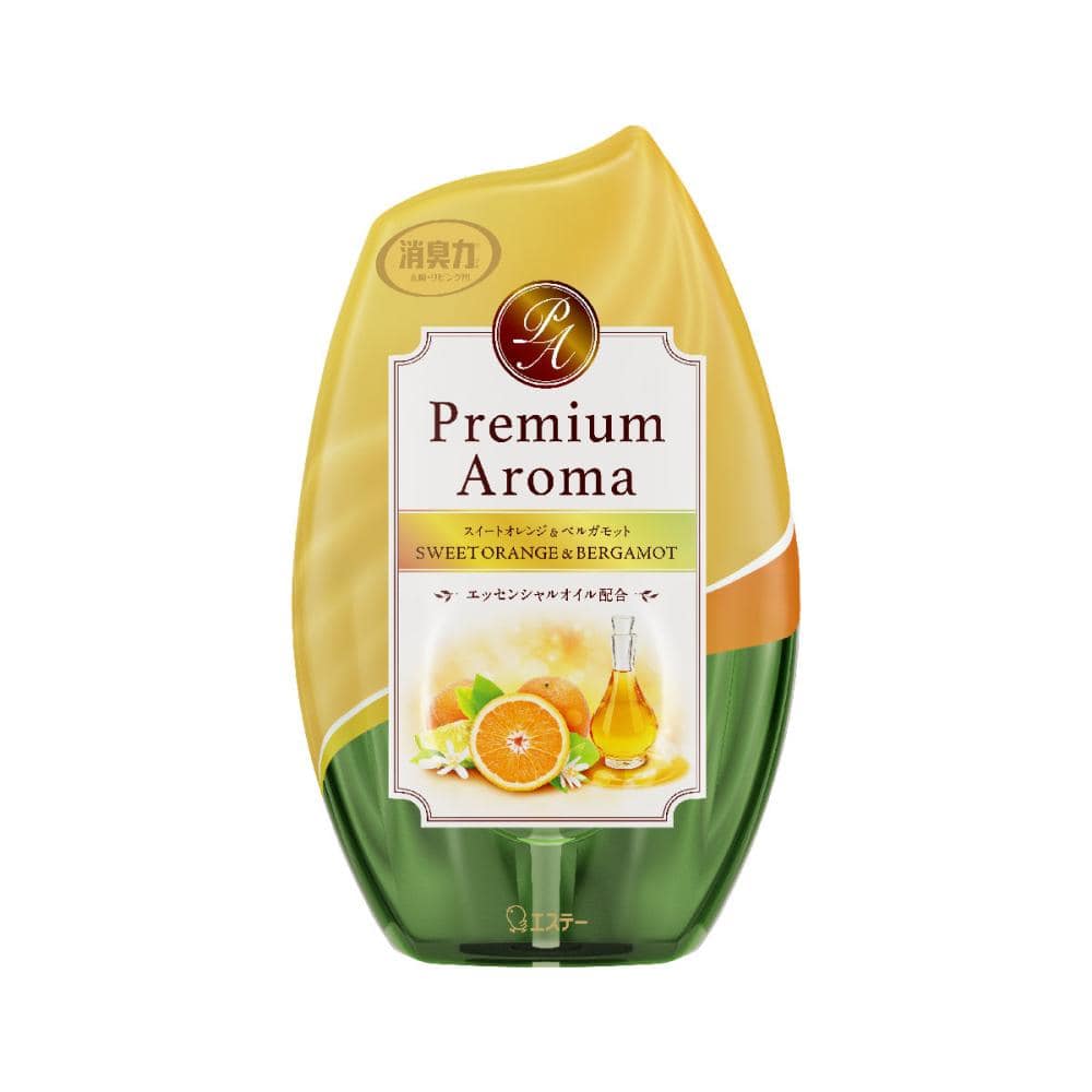 エステー　お部屋の消臭力　プレミアムアロマ　スイートオレンジ＆ベルガモット