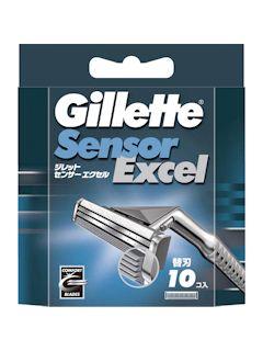 Ｐ＆Ｇ　ジレット　カミソリ　センサーエクセル　　替刃１０個入