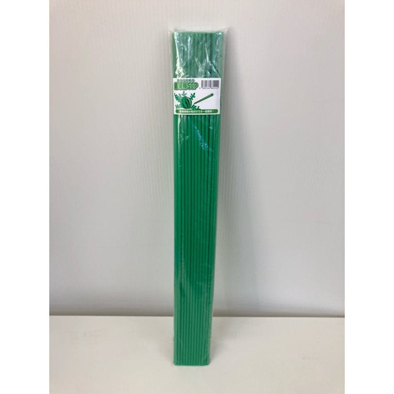 着果棒　５０本束　緑