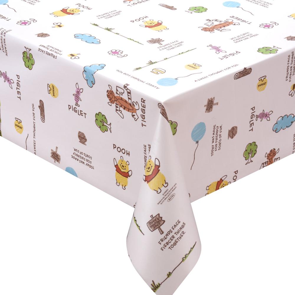 明和グラビア　テーブルクロス　クレヨンプー