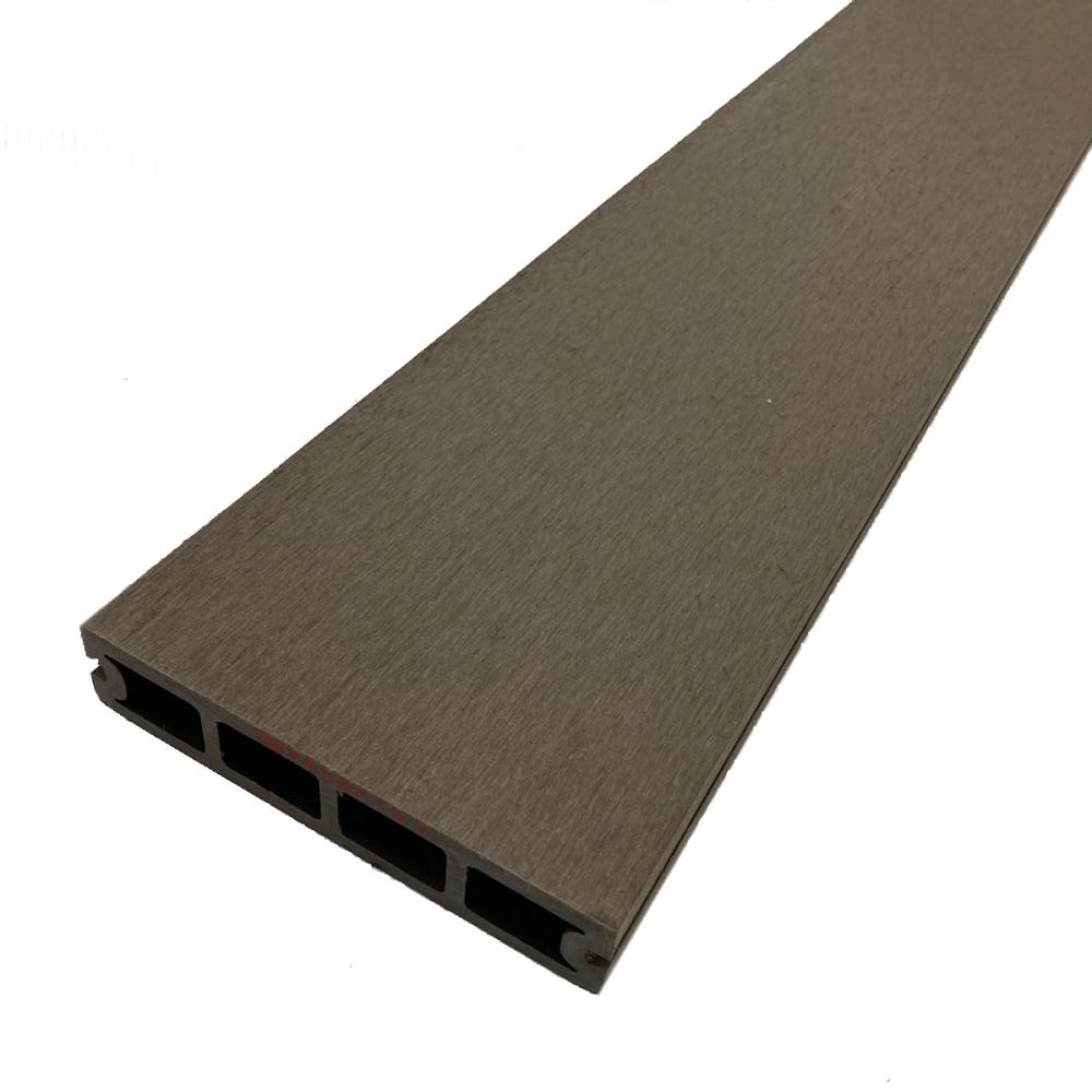 人工木デッキ材　床板　【ａ】　ダークブラウン　１４５×３０×１８００ｍｍ