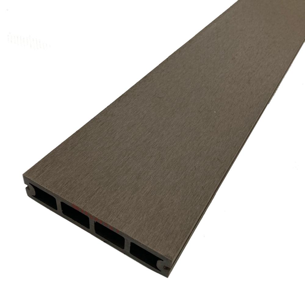 人工木デッキ材　床板　【ｃ】　ダークブラウン　１４５×３０×２７００ｍｍ