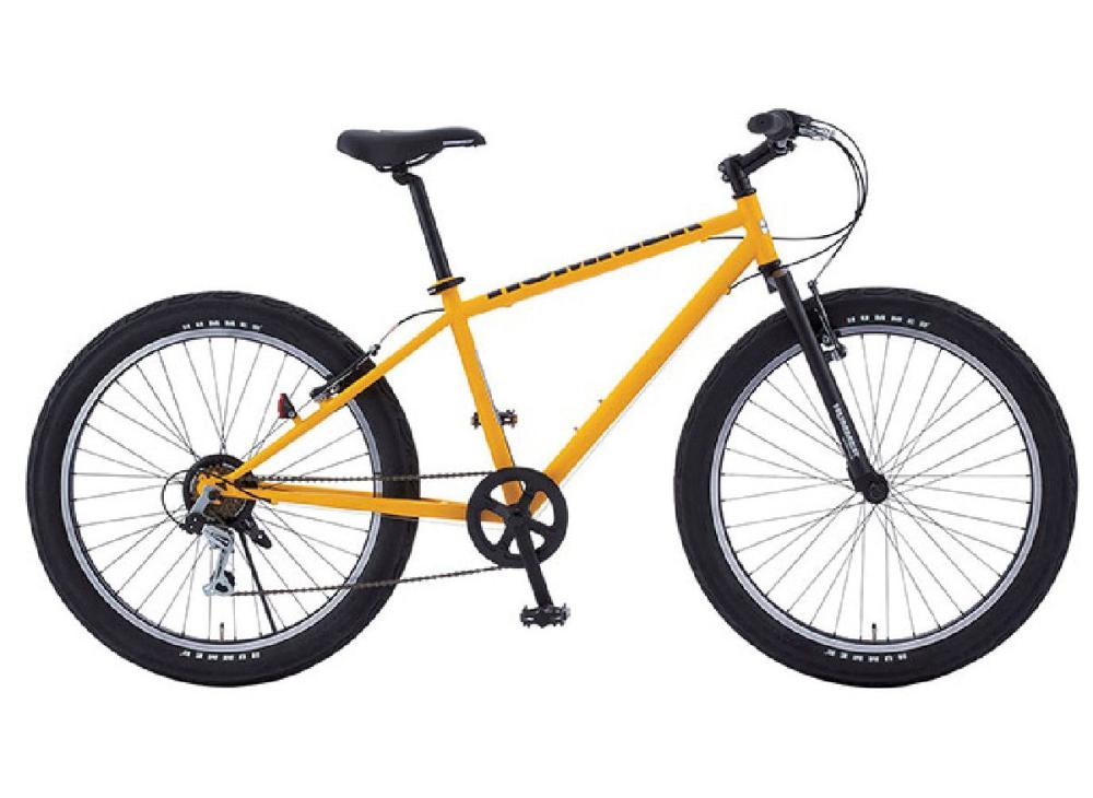 ハマー　マウンテンバイク　２６インチ　６段変速　イエロー　ＴＡＮＫ３．０