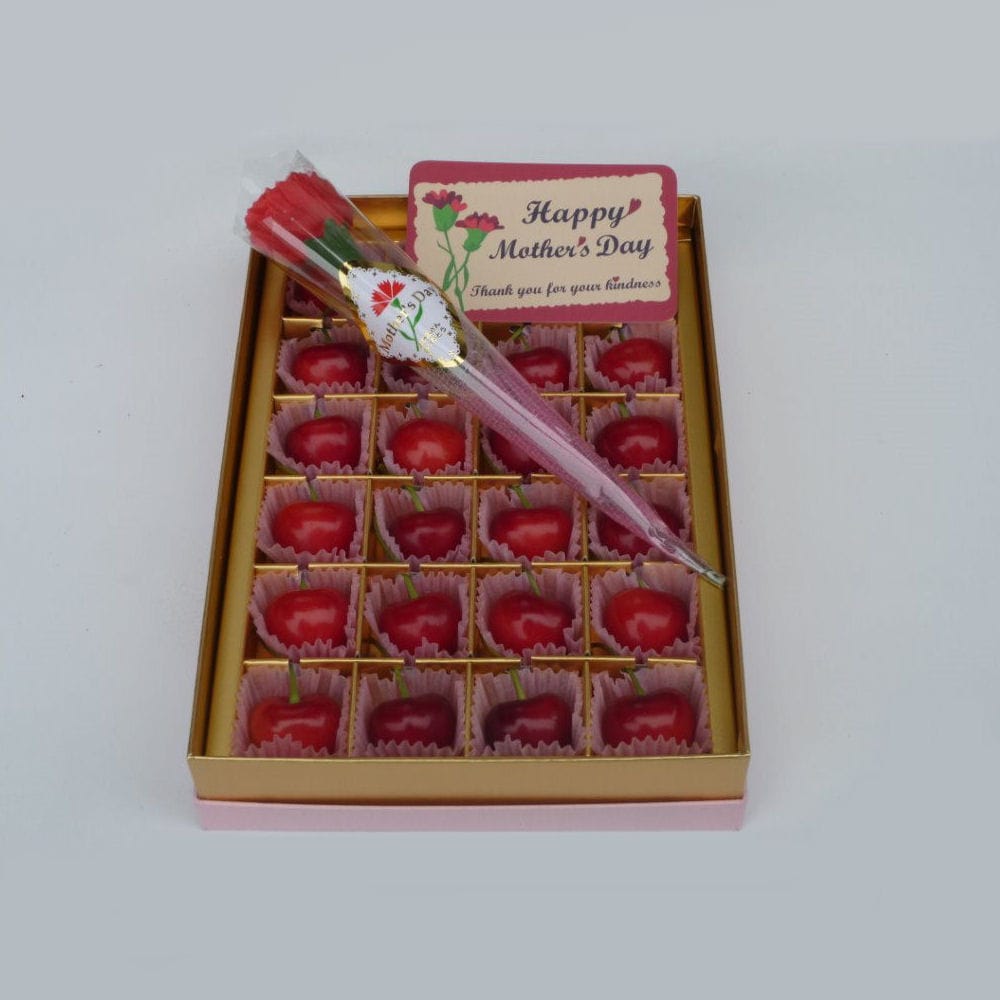 【ご予約期限５月３日】母の日ギフト　山形県産　ハウスさくらんぼ佐藤錦　Ｌサイズ（２４個入り）