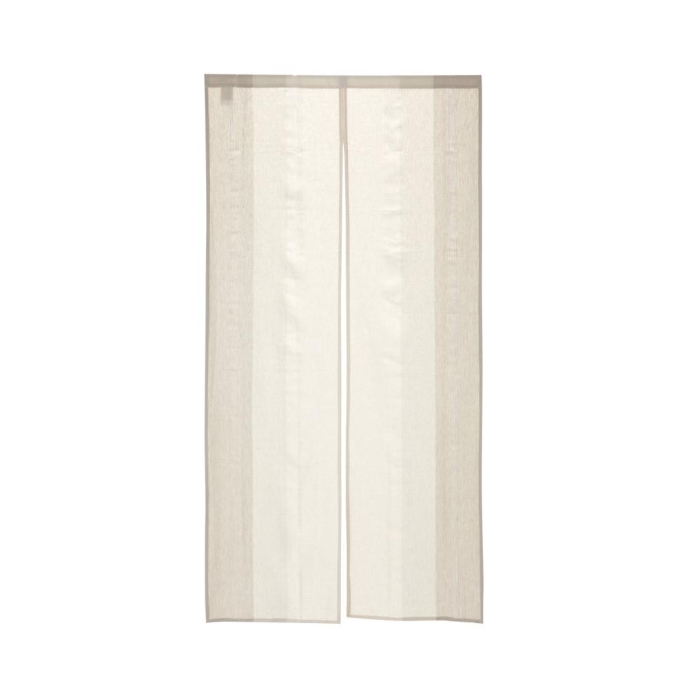 のれん　マティストライプ　ベージュ　８５ｘ１７０ｃｍ