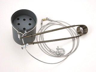 足くくり罠　イノシシ・シカ　ＮＯ６０６　ＩＳ－６（ワイヤー径５ｍｍ　１２ｃｍ）