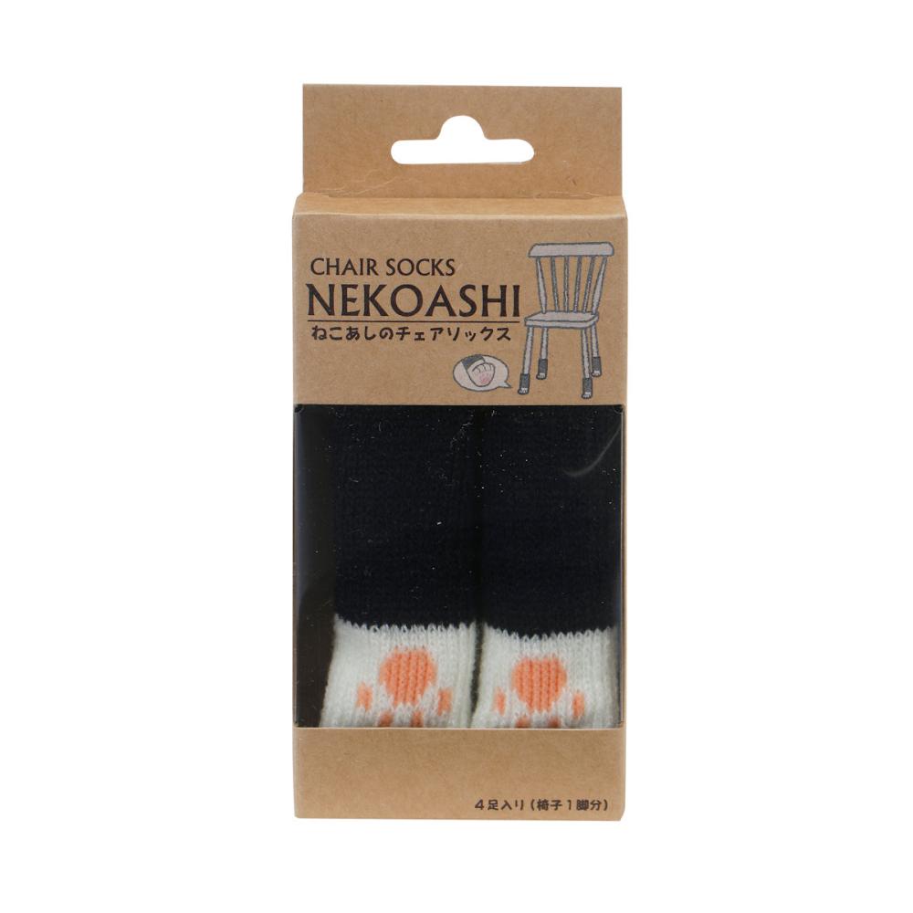 東洋ケース　チェアソックス　ネコ足　靴下　４足入り　ＣＳＫ－ＮＡ０４