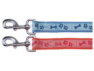 ドギーマン　フットボーンリード　２５ｍｍ　ブルー　ＭＤ２２８４