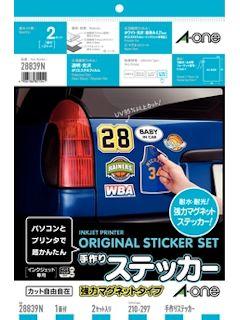 エーワン　手作りステッカー　マグネットタイプ　２８８３９Ｎ