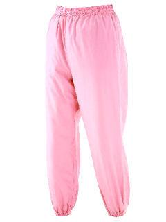 【アウトレット】レディス裏トリコットパンツ　ピンクＳ　Ｋ１５１８