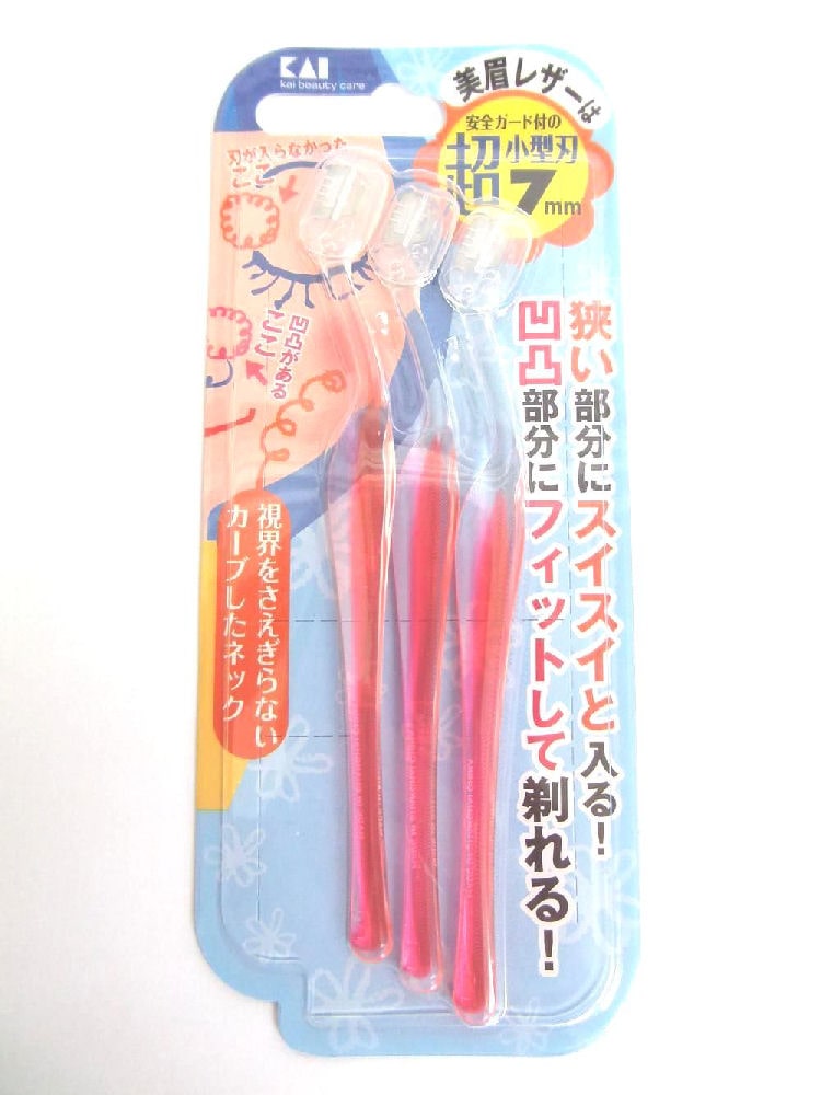 貝印　プチアイブローレザーＬ　３Ｐ