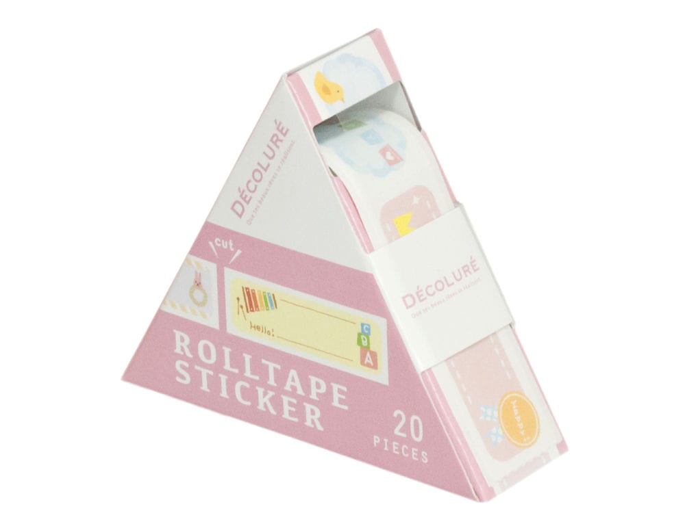 ナカバヤシ　ロールテープステッカー　ベビー　ＲＴＰＳ１０１２