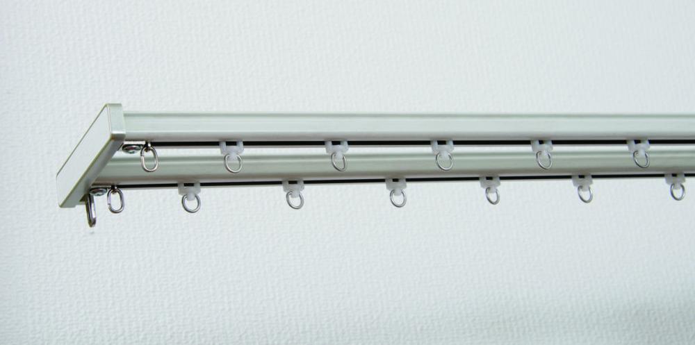 グレンディアス　カバー付レール　２ｍダブル　ホワイト