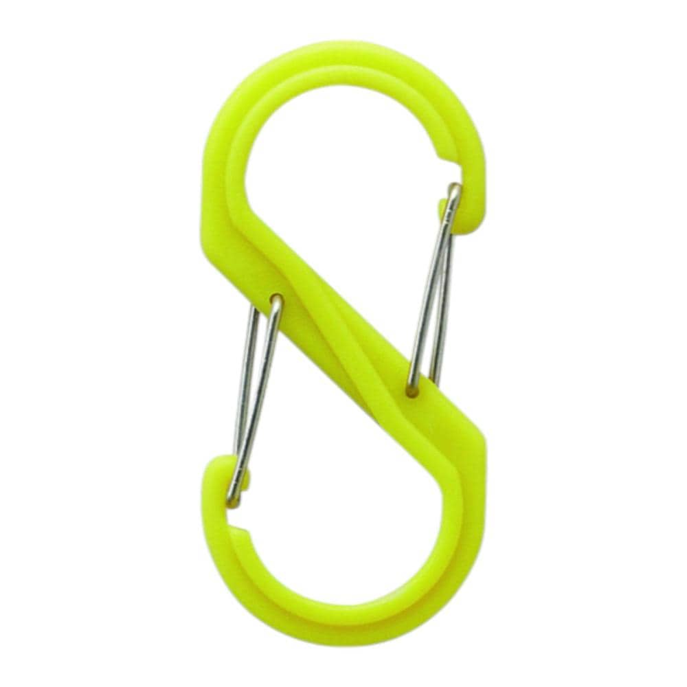光　Ｓ型カラビナ　小　ライム　Ｂ－ＫＲＳＡ６１－６