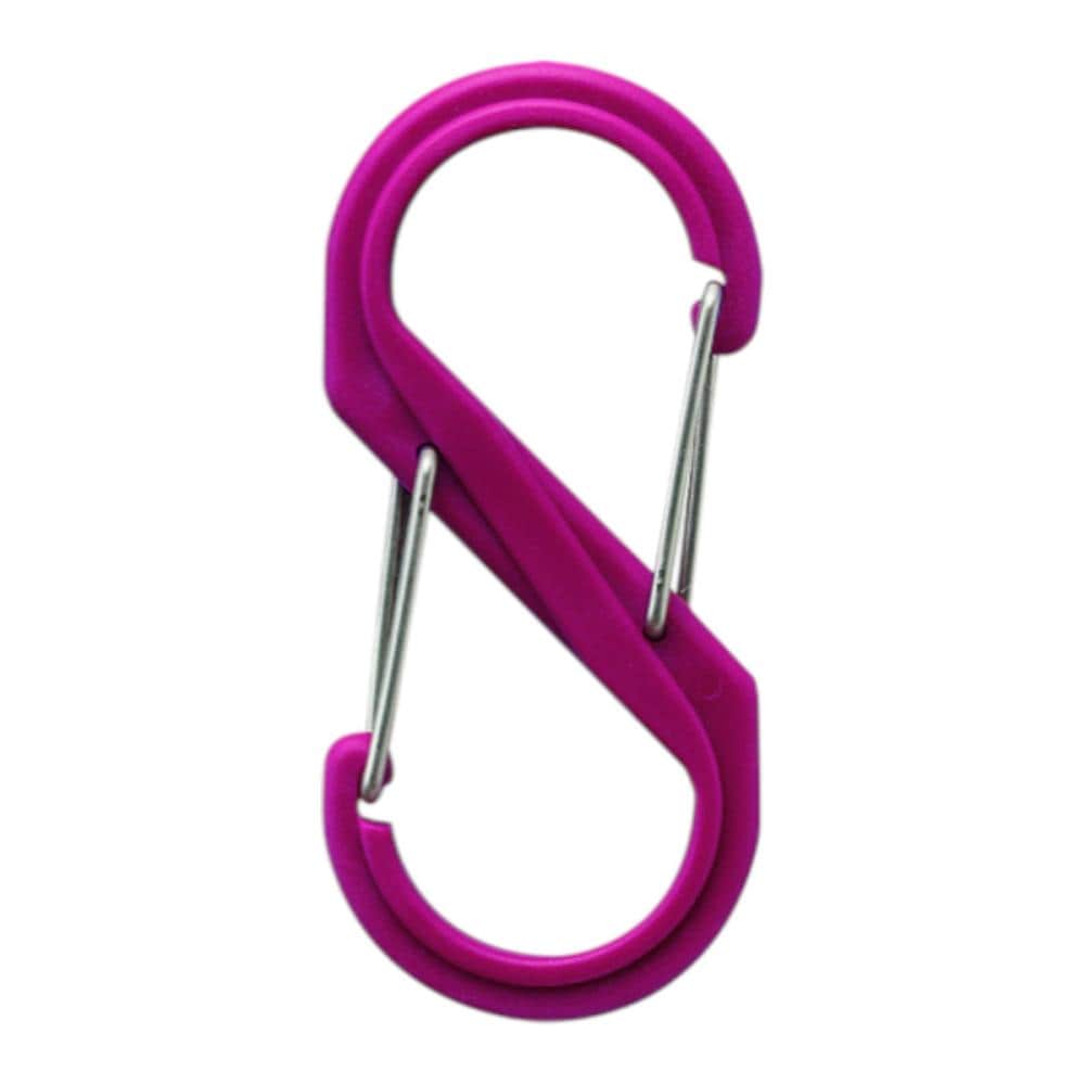 光　Ｓ型カラビナ　大　ピンク　Ｂ－ＫＲＳＡ８８－３