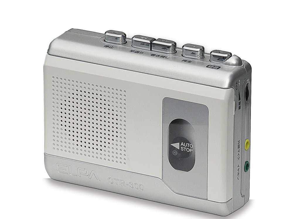 ＥＬＰＡ　カセットテープ　レコーダーＣＴＲ－３００