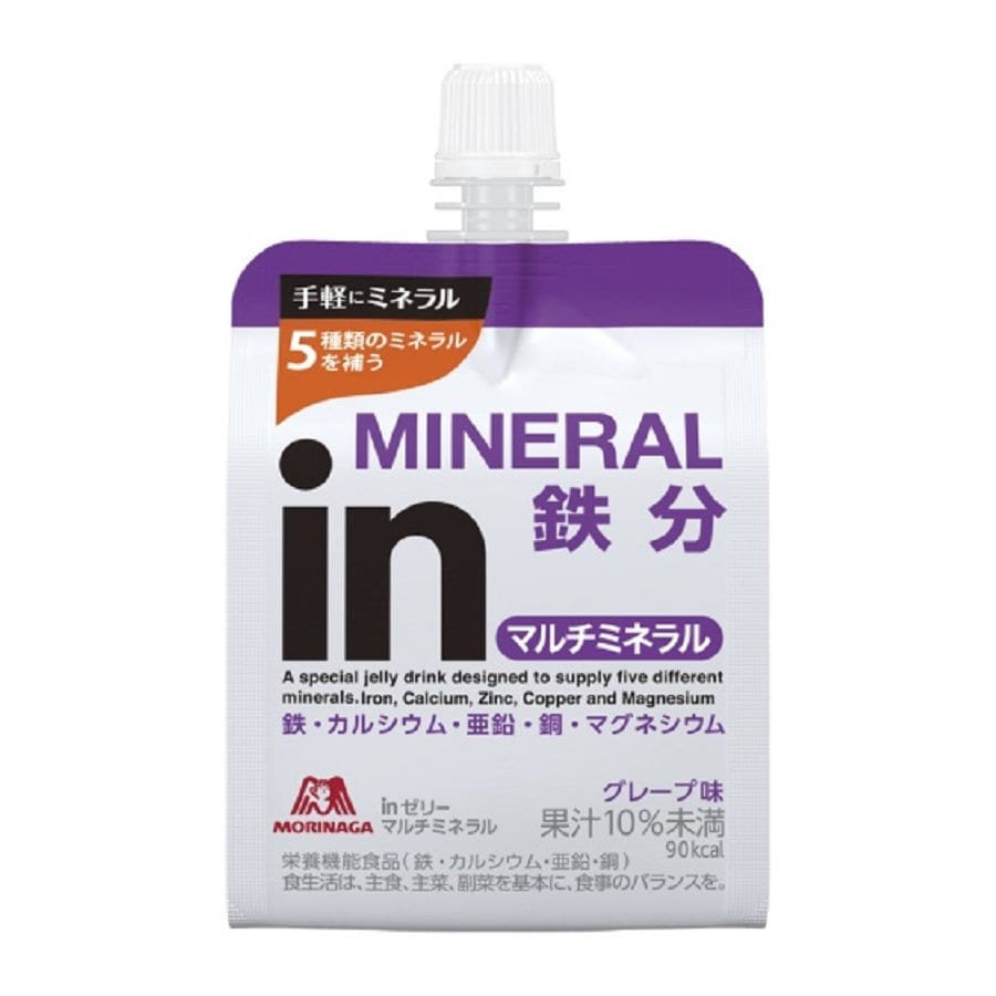 森永製菓　ウイダーインゼリー　マルチミネラル　１８０ｇ