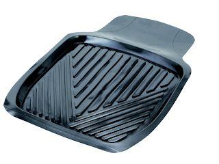 你的品牌名セレクト　軽自動車用バケットマット　フロント用　ブラック