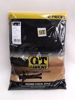 ホーキンス２枚組　Ｔシャツ　ブラック　ＬＬサイズ