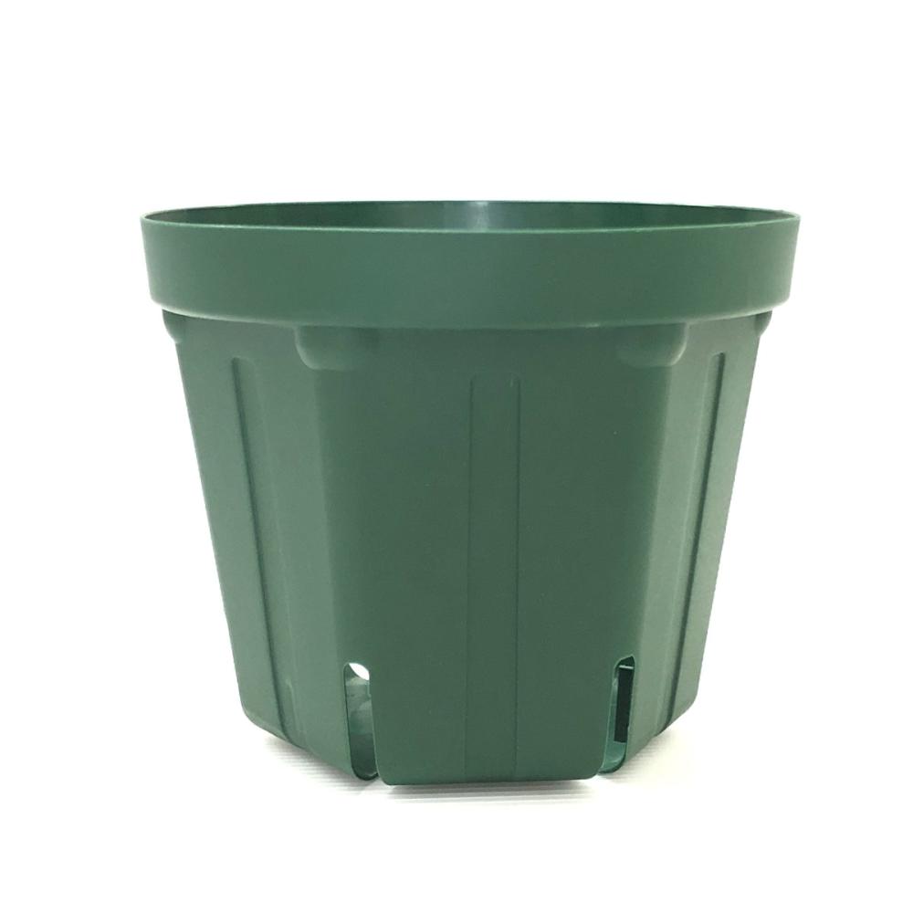 スリット鉢５号　モスグリーン　ケース販売　２４０個入り