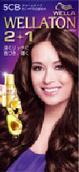 ウエラトーン２＋１　クリームタイプ　５ＣＢ自然なナチュラルブラウン