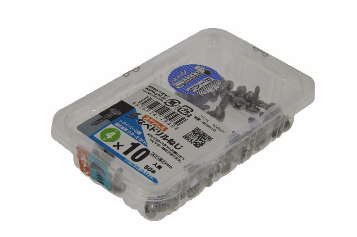 ステンなべドリルねじＰ　４×１０