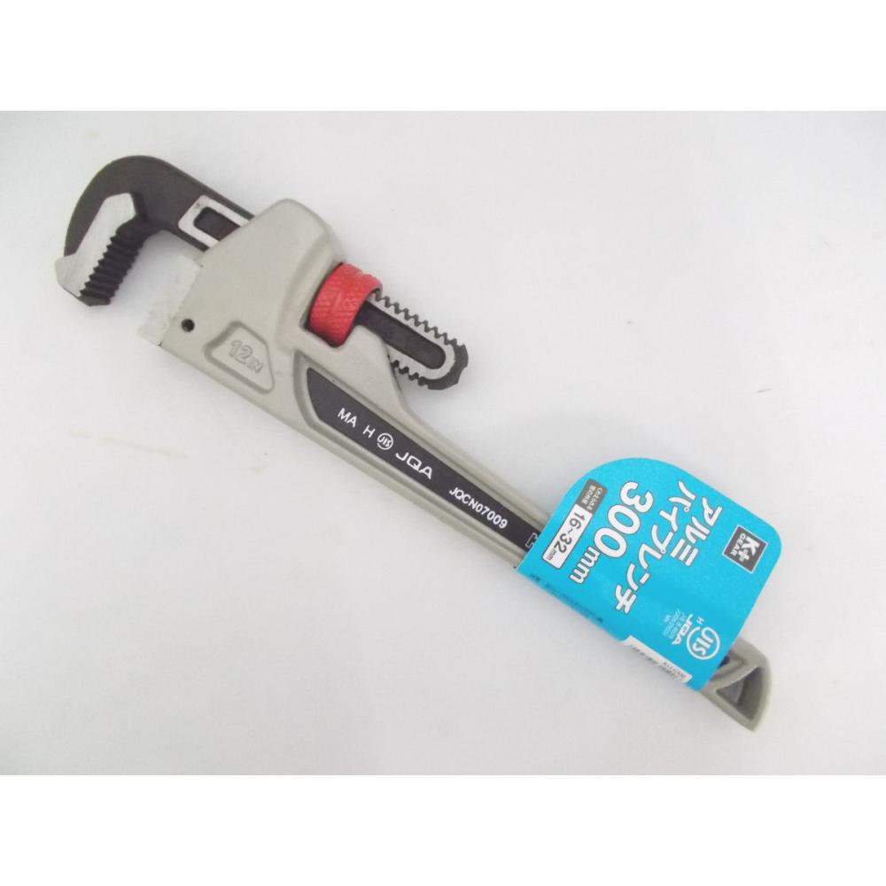 Ｋ＋ＪＩＳアルミパイプレンチ　３００ｍｍ