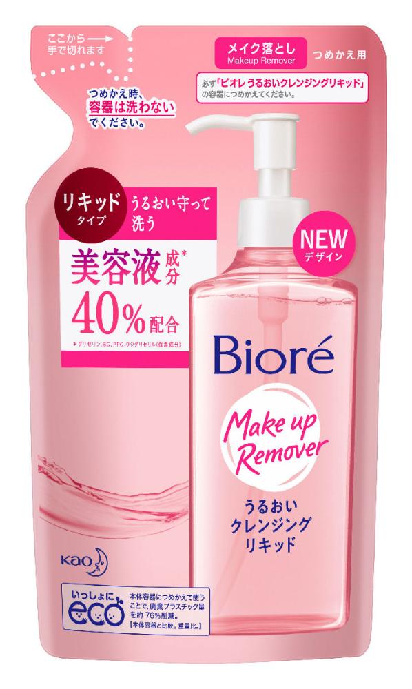 花王　ビオレ　うるおいクレンジングリキッド　詰め替え用　２１０ｍＬ