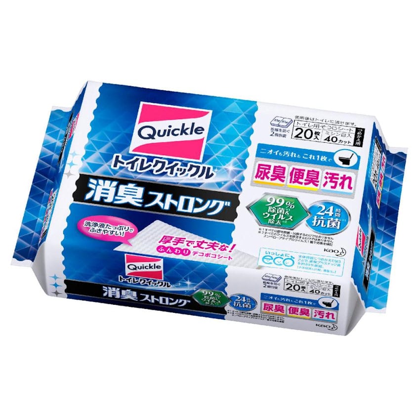 花王　トイレクイックル　消臭ストロング　詰め替え　２０枚入り