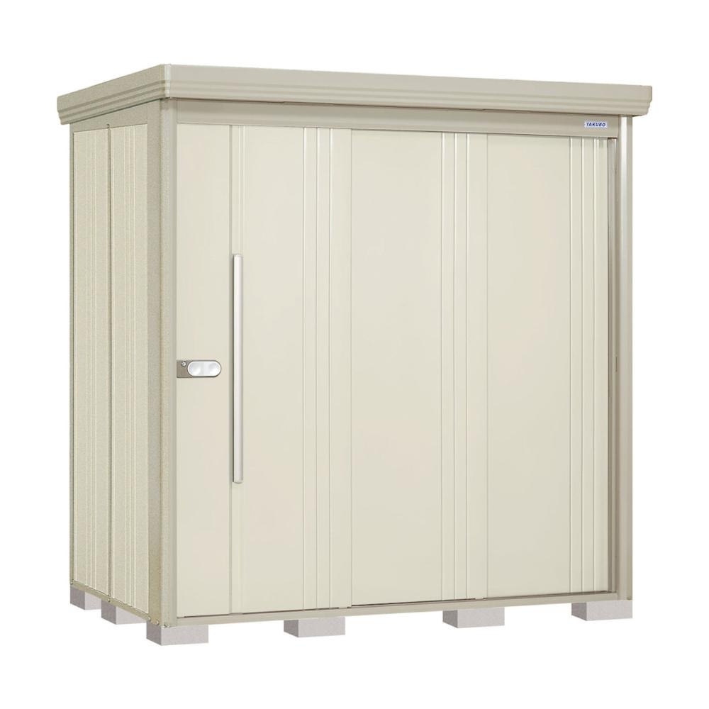 タクボ物置　Ｍｒ．ストックマン　ダンディ　間口２０２×奥行１２２ｃｍ　背面棚タイプ　一般型・標準屋根　ムーンホワイト　ＮＤ－２０１２Ｗ