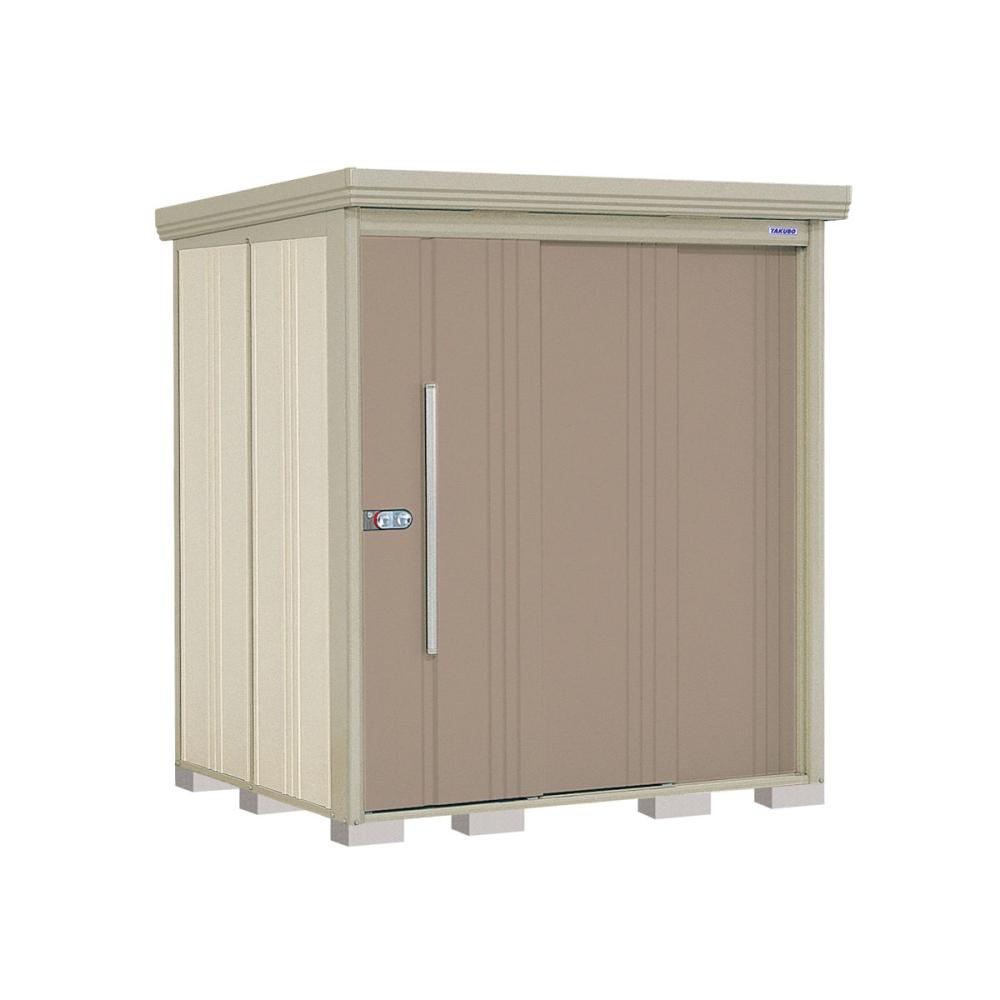 タクボ物置　Ｍｒ．ストックマン　ダンディ　間口１８３×奥行１５９ｃｍ　側面棚タイプ　多雪型・標準屋根　カーボンブラウン　ＮＤ－Ｓ１８１５ＹＢ