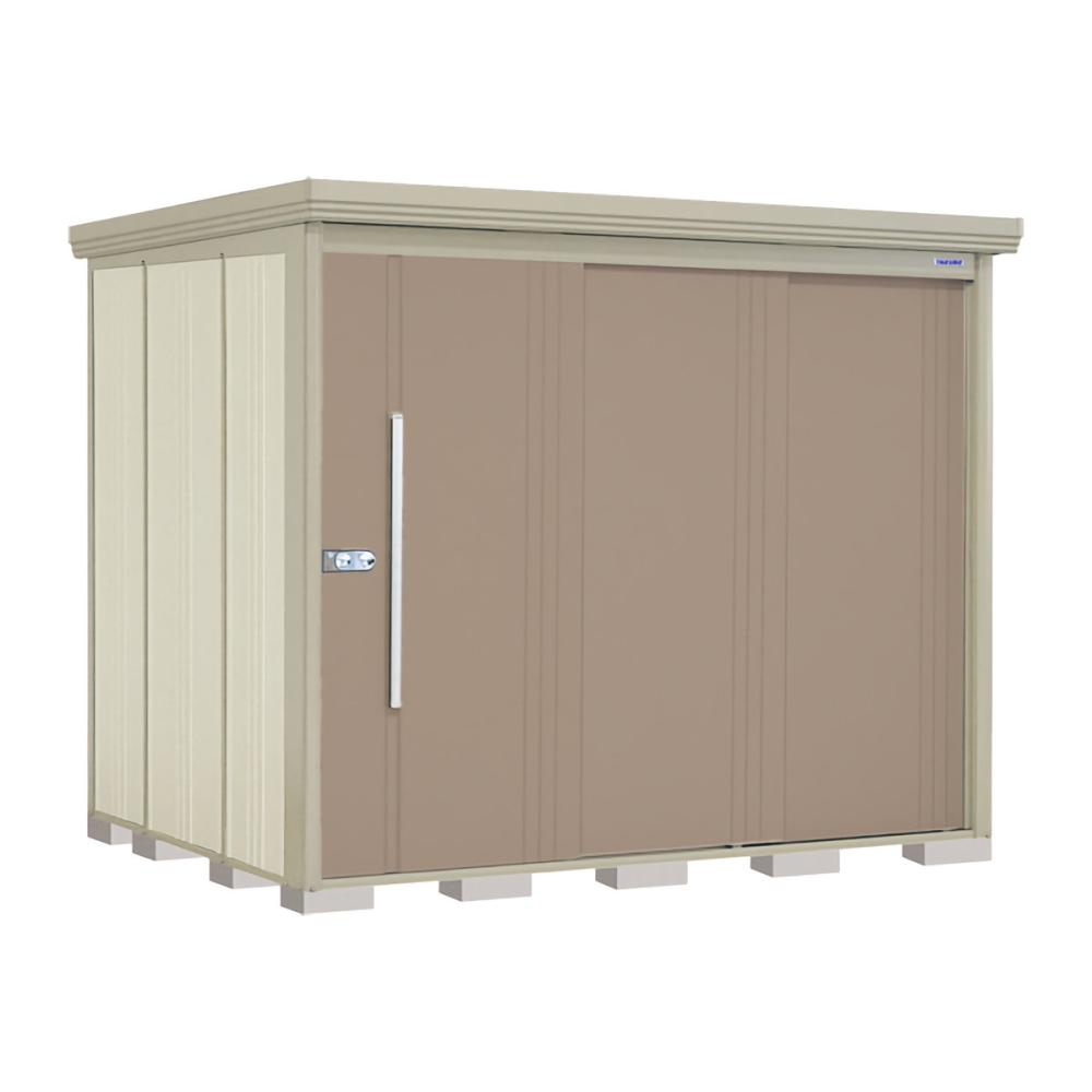 タクボ物置　Ｍｒ．ストックマン　ダンディ　間口２５３×奥行１９２ｃｍ　側面棚タイプ　多雪型・標準屋根　カーボンブラウン　ＮＤ－Ｓ２５１９ＹＢ