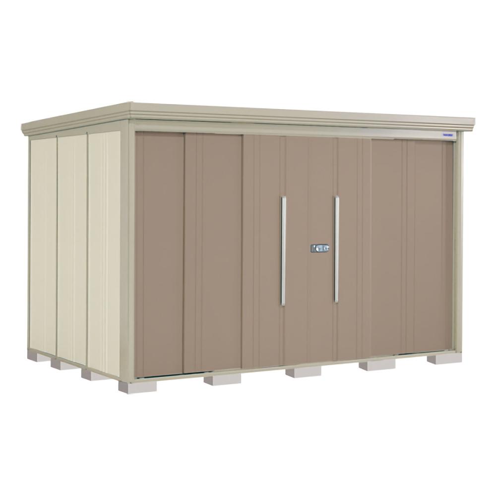 タクボ物置　Ｍｒ．ストックマン　ダンディ　間口３２３×奥行２２９ｃｍ　側面棚タイプ　多雪型・結露減少屋根　カーボンブラウン　ＮＤ－ＳＺ３２２２ＹＢ