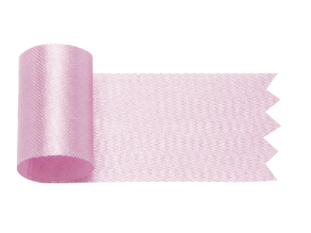 ササガワ　リボン　グレース　桃　１８ｍｍ　５０－７４２４