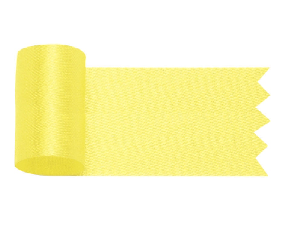 ササガワ　リボン　グレース　黄　１８ｍｍ　５０－７４２６