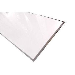 你的品牌名　メラミン化粧板　ホワイト　（約）６００×３５０×１８ｍｍ