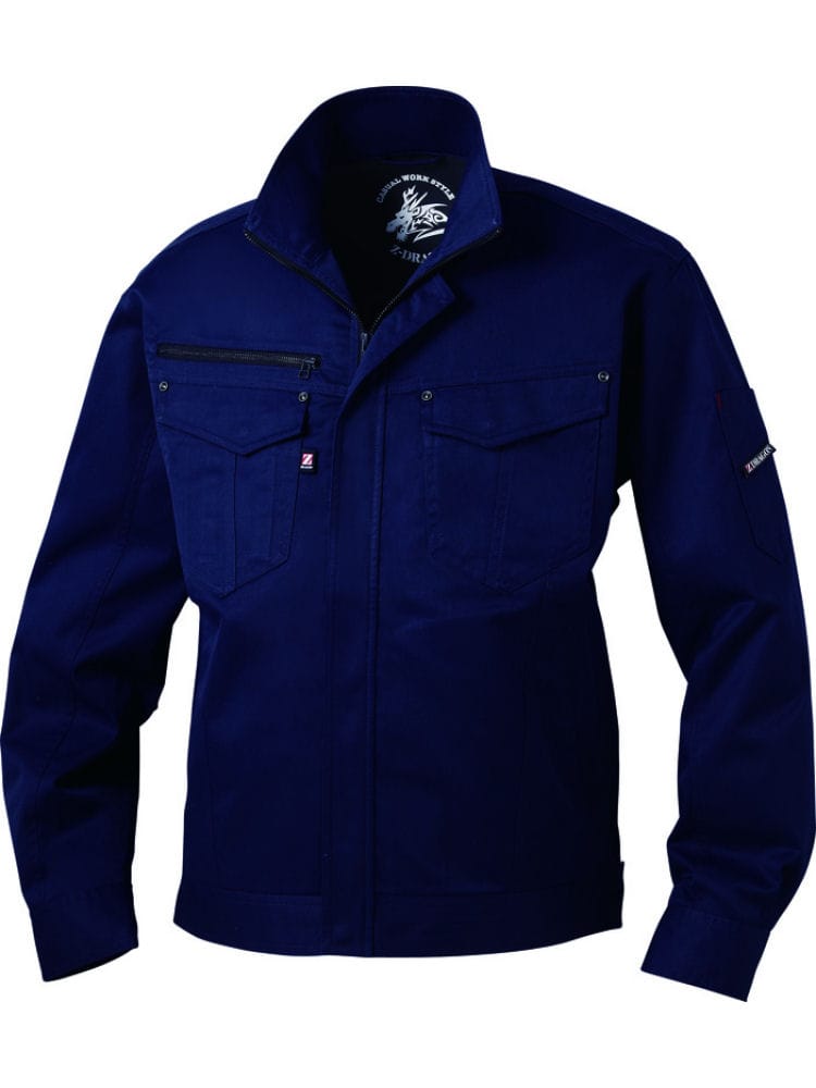 自重堂　Ｚ－ＤＲＡＧＯＮ　ストレッチツイルジャンパーネイビー　ＥＬ　７１０００