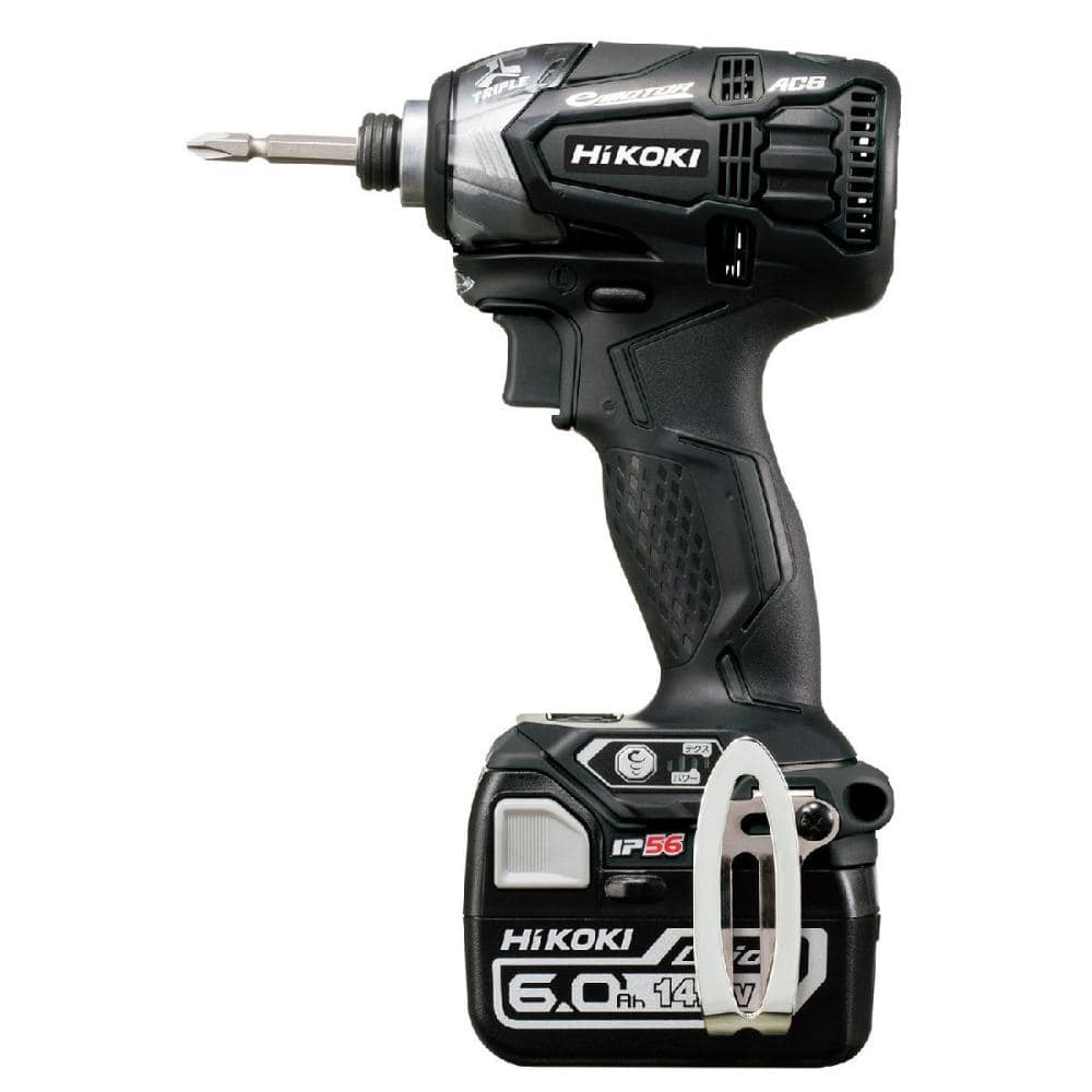 ＨｉＫＯＫＩ（ハイコーキ）　コードレスインパクトドライバ　ＷＨ１４ＤＤＬ２（２ＬＹＰＫ）　ストロングブラック