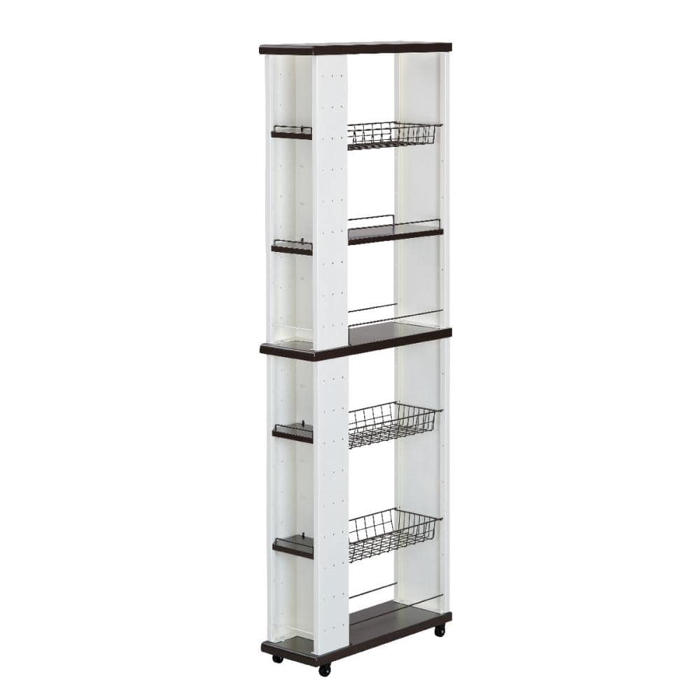 エムケー精工　ＭＫスリムワゴン　幅２０×奥行５５×高さ１６４ｃｍ　ＳＷＨ－１２０Ｔ