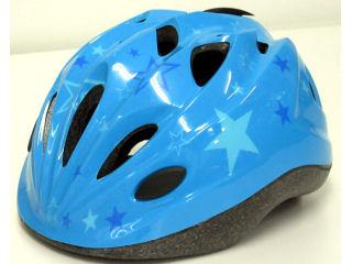 キッズヘルメット　スター　ブルー　４６４０２