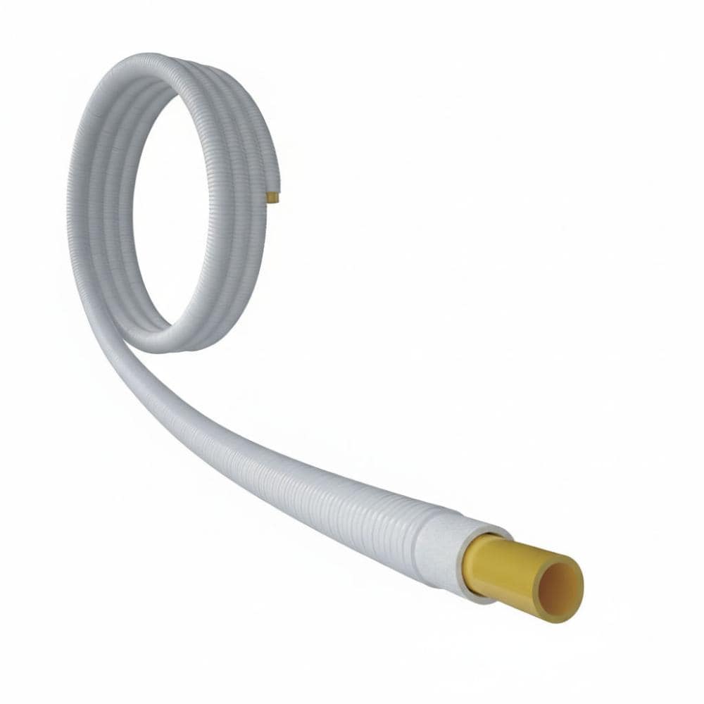 らく楽パイプ５ミリ保温　ホワイト　１３Ａ×３０Ｍ