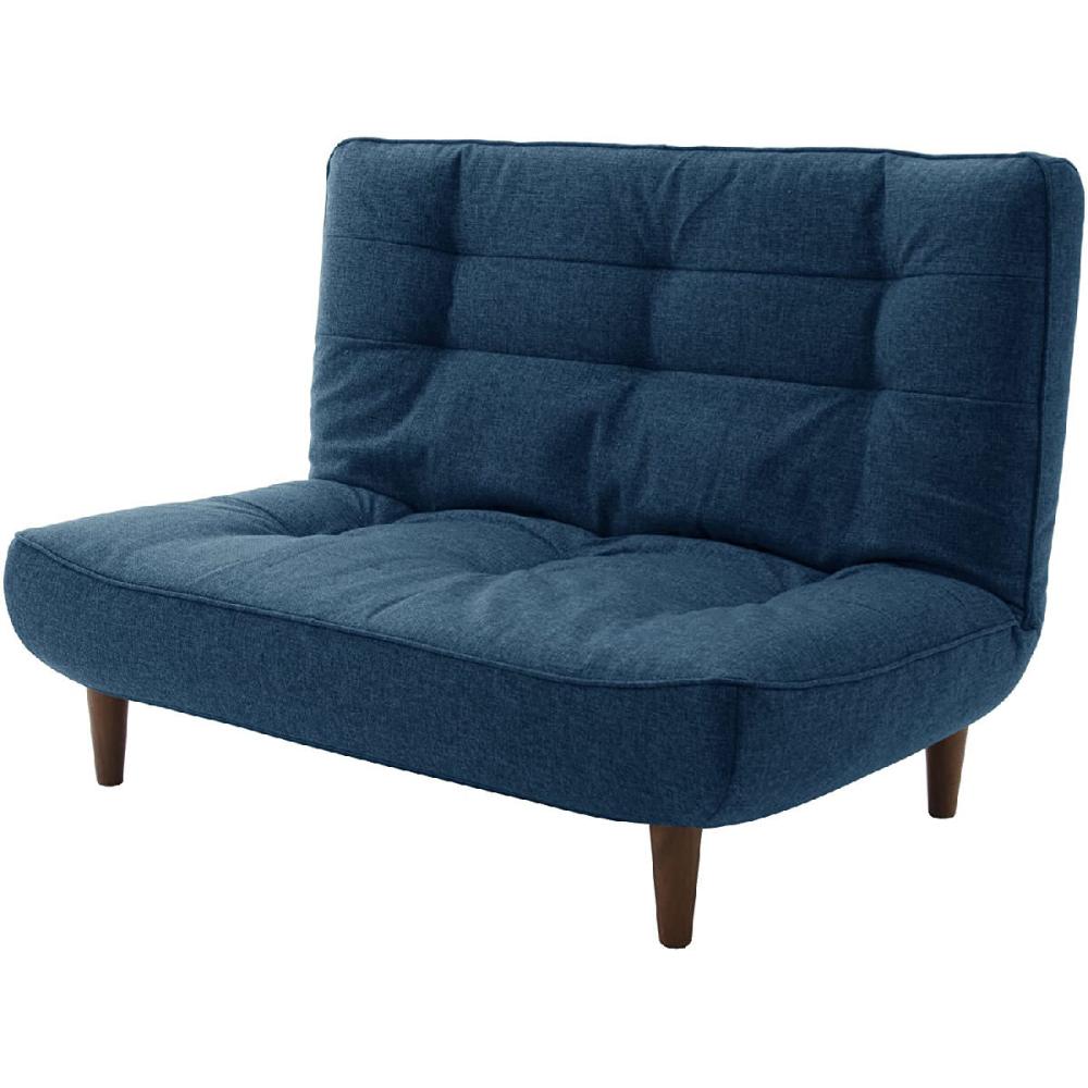 セルタン　ハイバックソファ　２人掛け　タスクネイビー　Ａ４０ｂ－５８４ＮＶＹ