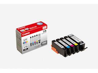 キヤノン　純正インクカートリッジ　ＢＣＩ－３７１／３７０　５色パック　ＢＣＩ－３７１＋３７０／５ＭＰ