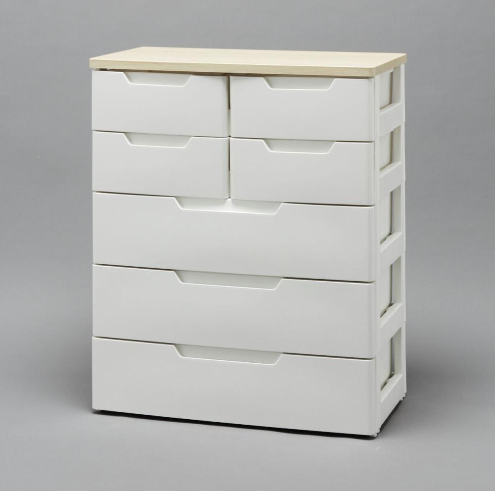 ＭＵチェスト　ＭＵ－７２３４　ホワイト／ペアー