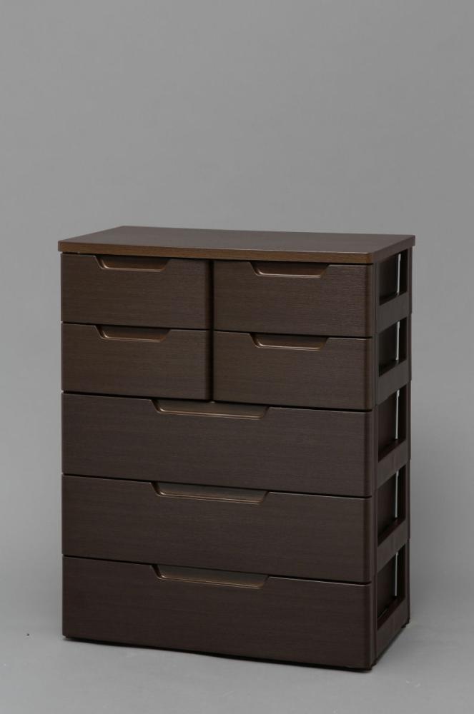 ＭＵチェスト　ＭＵ－７２３４　木目ブラウン