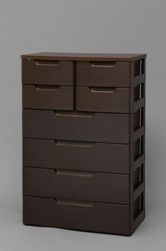 ＭＵチェスト　ＭＵ－７２４４　木目ブラウン